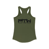 Prove Them Wrong Women's Tank Top With Black Logo (Multiple Tank Colors/Non Embroidered)