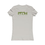 Prove Them Wrong Women's T-Shirt With Olive Green Logo (Multiple Shirt Colors/Non Embroidered)