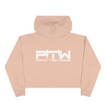 Prove Them Wrong Crop Top Hoodie With White Logo (Multiple Hoodie Colors Non/Embroidered)