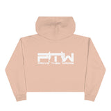 Prove Them Wrong Crop Top Hoodie With White Logo (Multiple Hoodie Colors Non/Embroidered)