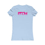 Prove Them Wrong Women's T-Shirt With Hot Pink Logo (Multiple Shirt Colors/Non Embroidered)