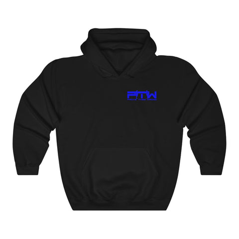 Prove Them Wrong Hoodie With Blue Logo (Multiple Hoodie Colors/Non Embroidered)