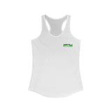 Prove Them Wrong Women's Tank Top With Green Logo (Multiple Tank Colors/Non Embroidered)