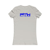 Prove Them Wrong Women's T-Shirt With Blue Logo (Multiple Shirt Colors/Non Embroidered)