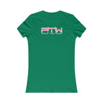 Prove Them Wrong Women's T-Shirt With Light Pink Logo (Multiple Shirt Colors/Non Embroidered)