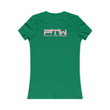 Prove Them Wrong Women's T-Shirt With Light Pink Logo (Multiple Shirt Colors/Non Embroidered)