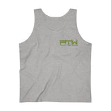 Prove Them Wrong Tank Top With Olive Green Logo (Multiple Tank Colors/Non Embroidered)