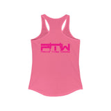 Prove Them Wrong Women's Tank Top With Hot Pink Logo (Multiple Tank Colors/Non Embroidered)