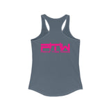 Prove Them Wrong Women's Tank Top With Hot Pink Logo (Multiple Tank Colors/Non Embroidered)