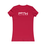 Prove Them Wrong Women's T-Shirt With Light Pink Logo (Multiple Shirt Colors/Non Embroidered)