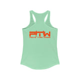 Prove Them Wrong Women's Tank Top With Orange Logo (Multiple Tank Colors/Non Embroidered)