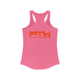 Prove Them Wrong Women's Tank Top With Orange Logo (Multiple Tank Colors/Non Embroidered)