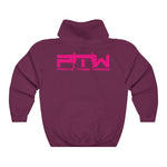 Prove Them Wrong Hoodie With Hot Pink Logo (Multiple Hoodie Colors/Non Embroidered)