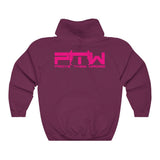 Prove Them Wrong Hoodie With Hot Pink Logo (Multiple Hoodie Colors/Non Embroidered)