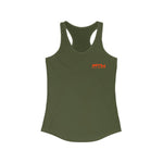 Prove Them Wrong Women's Tank Top With Orange Logo (Multiple Tank Colors/Non Embroidered)