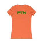 Prove Them Wrong Women's T-Shirt With Green Logo (Multiple Shirt Colors/Non Embroidered)