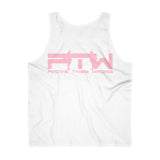 Prove Them Wrong Tank Top With Light Pink Logo (Multiple Tank Colors/Non Embroidered)