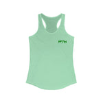 Prove Them Wrong Women's Tank Top With Green Logo (Multiple Tank Colors/Non Embroidered)