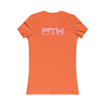 Prove Them Wrong Women's T-Shirt With Light Pink Logo (Multiple Shirt Colors/Non Embroidered)