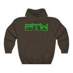 Prove Them Wrong Hoodie With Light Green Logo (Multiple Hoodie Colors/Non Embroidered)