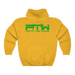 Prove Them Wrong Hoodie With Light Green Logo (Multiple Hoodie Colors/Non Embroidered)