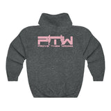 Prove Them Wrong Hoodie With Light Pink Logo (Multiple Hoodie Colors/Non Embroidered)