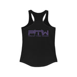 Prove Them Wrong Women's Tank Top With Purple Logo (Multiple Tank Colors/Non Embroidered)