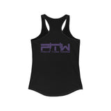 Prove Them Wrong Women's Tank Top With Purple Logo (Multiple Tank Colors/Non Embroidered)