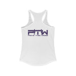 Prove Them Wrong Women's Tank Top With Purple Logo (Multiple Tank Colors/Non Embroidered)