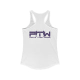 Prove Them Wrong Women's Tank Top With Purple Logo (Multiple Tank Colors/Non Embroidered)