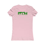 Prove Them Wrong Women's T-Shirt With Green Logo (Multiple Shirt Colors/Non Embroidered)