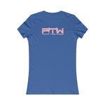 Prove Them Wrong Women's T-Shirt With Light Pink Logo (Multiple Shirt Colors/Non Embroidered)