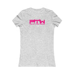 Prove Them Wrong Women's T-Shirt With Hot Pink Logo (Multiple Shirt Colors/Non Embroidered)