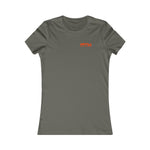 Prove Them Wrong Women's T-Shirt With Orange Logo (Multiple Shirt Colors/Non Embroidered)