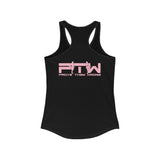 Prove Them Wrong Women's Tank Top With Light Pink Logo (Multiple Tank Colors/Non Embroidered)