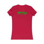 Prove Them Wrong Women's T-Shirt With Light Green Logo (Multiple Shirt Colors/Non Embroidered)