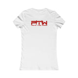 Prove Them Wrong Women's T-Shirt With Red Logo (Multiple Shirt Colors/Non Embroidered)