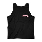 Prove Them Wrong Tank Top With Light Pink Logo (Multiple Tank Colors/Non Embroidered)