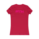 Prove Them Wrong Women's T-Shirt With Hot Pink Logo (Multiple Shirt Colors/Non Embroidered)