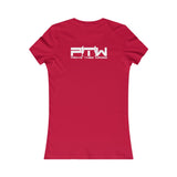 Prove Them Wrong Women's T-Shirt With White Logo (Multiple Shirt Colors/Non Embroidered)