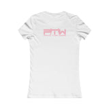 Prove Them Wrong Women's T-Shirt With Light Pink Logo (Multiple Shirt Colors/Non Embroidered)