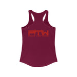 Prove Them Wrong Women's Tank Top With Red Logo (Multiple Tank Colors/Non Embroidered)