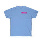 Prove Them Wrong T-Shirt With Hot Pink Logo (Multiple Shirt Colors/Non Embroidered)