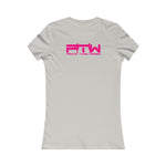 Prove Them Wrong Women's T-Shirt With Hot Pink Logo (Multiple Shirt Colors/Non Embroidered)