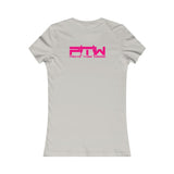 Prove Them Wrong Women's T-Shirt With Hot Pink Logo (Multiple Shirt Colors/Non Embroidered)