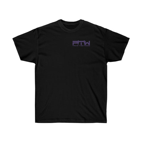 Prove Them Wrong T-Shirt With Purple Logo (Multiple Shirt Colors/Non Embroidered)