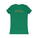 Prove Them Wrong Women's T-Shirt With Olive Green Logo (Multiple Shirt Colors/Non Embroidered)