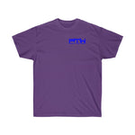 Prove Them Wrong T-Shirt With Blue Logo (Multiple Shirt Colors/Non Embroidered)