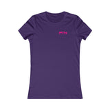 Prove Them Wrong Women's T-Shirt With Hot Pink Logo (Multiple Shirt Colors/Non Embroidered)