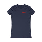 Prove Them Wrong Women's T-Shirt With Red Logo (Multiple Shirt Colors/Non Embroidered)